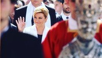 Dikutip dari Matooke Repulic, Kamis (12/7/2018), foto wanita berbikini yang beredar tersebut bukanlah Grabar-Kitarovic. (Foto: Dok. Instagram predsjednicarh)
