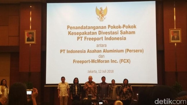 Kesepakatan Divestasi 51% Saham Freeport Diserang Terus