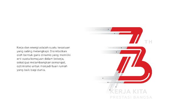 Ini Logo HUT Ke 73 RI Bertema Kerja dan Energi Ini Logo HUT Ke 73 RI Bertema Kerja dan Energi