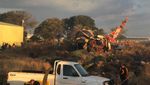 Foto: Pesawat Qantas Berusia 64 Tahun yang Jatuh di Afrika Selatan