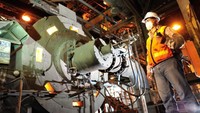 Rinciannya, total ore dari Tambang Terbuka Grasberg sebesar 109.355 ton, dan tambang bawah tanah (underground) 37.542 ton. Istimewa.