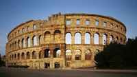Bukan Colosseum, ini adalah Pula Arena. Berada di Pula, ini merupakan salah satu peninggalan Bangsa Romawi (CNN Travel)