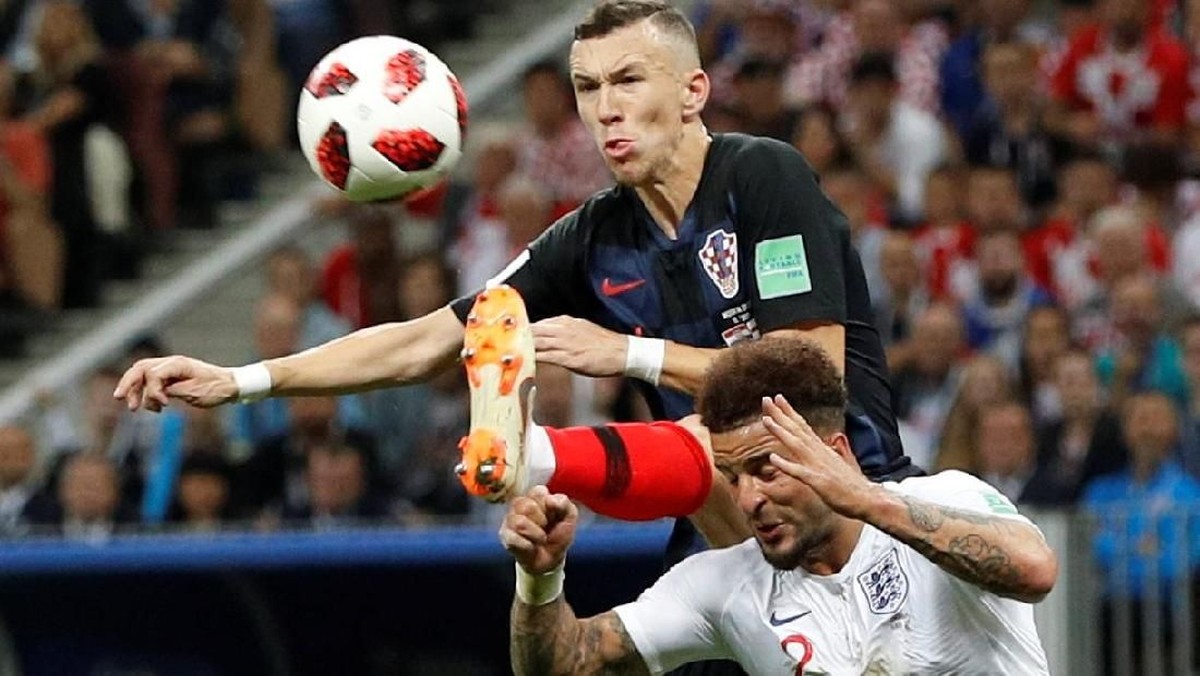 Kroasia vs Inggris