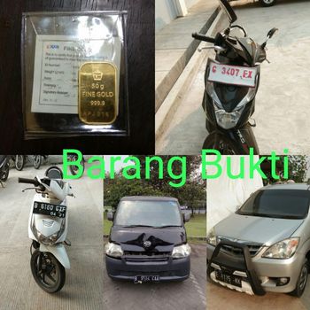 Barang bukti hasil kejahatan