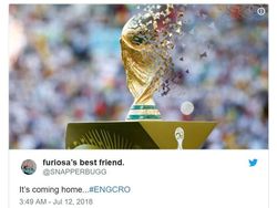 Deretan Meme Kocak Hantar Inggris Pulang Usai Ditekuk Kroasia