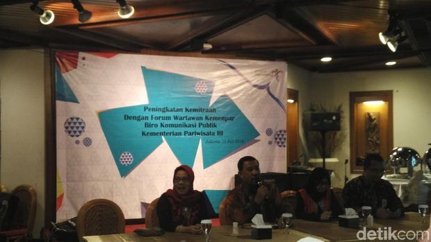 Silaturahmi dengan Forum Wartawan Pariwisata (Forwapar)