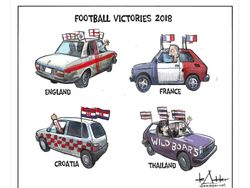 Deretan Kartun Viral Penyelamatan Heroik di Gua Thailand