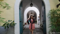 Intramuros memiliki banyak spot instagramble. Salah satunya berada di Barbaras Heritage Restaurant (Syanti/detikTravel)