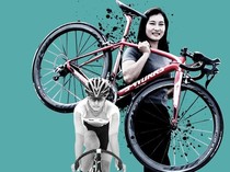 Melongok Prestasi Atlet Balap Sepeda Crismonita Lewat Infografis