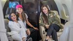 Mewahnya Maia Estianty saat Nyari Baso dengan Private Jet