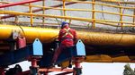 Pasca Rusak, JPO di Tol JORR Bambu Apus Dipercantik