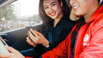 Kalau ini adalah driver Go-Car yang juga penuh dengan senyuman. Foto: istimewa