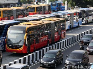 Sejumlah Rute TransJ Masih Setop Operasi Usai Rusuh 22 Mei