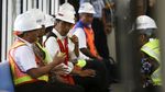 Foto: Jokowi Tinjau LRT Palembang