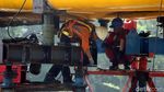 Pasca Rusak, JPO di Tol JORR Bambu Apus Dipercantik