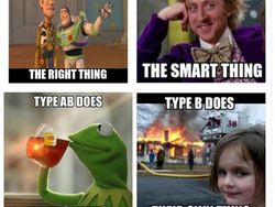 Meme Kepribadian Berdasarkan Golongan Darah, Katanya Gue Banget!