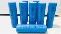 Satu unit battery pack nanti akan memiliki kapasitas 3 kWh untuk motor listrik dengan kekuatan 5 kW atau lebih kurang setara dengan mesin motor dengan pembakaran internal berkapasitas 125-150 cc. Foto: Pertamina