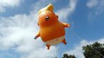Ada Balon Bayi Trump Melayang di Langit Kota London