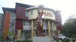 Tak Genggam Timbangan, Dewi Keadilan di Semarang Pegang Pancasila
