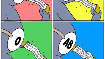 Fortune cookie berdasarkan golongan darah. Petuahnya tergantung dari golongan darah masing-masing. Kena nggak pesannya buat kamu? Foto: Instagram/bloodtypepersonality