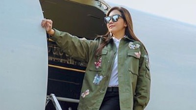 Mewahnya Maia Estianty saat Nyari Baso dengan Private Jet