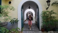 Apapun gayanya, Nabilah tetap terlihat cantik ya? (Syanti/detikTravel)
