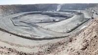 Tambang Oyu Tolgoi di selatan Gurun Gobi ini diperkirakan punya kandungan 46,3 juta ons emas. Miningglobal.com/Istimewa.
