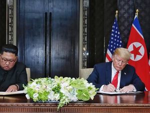 Trump Beberkan Isi Surat Kim Jong-Un Untuknya
