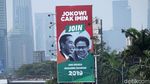 Baliho Jokowi-Cak Imin Mejeng di Gatsu