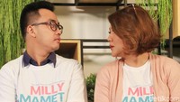 Di film Milly & Mamet menceritakan keluarga kecil yang lucu dan mengemaskan. Foto: Pool/Ismail/detikHOT