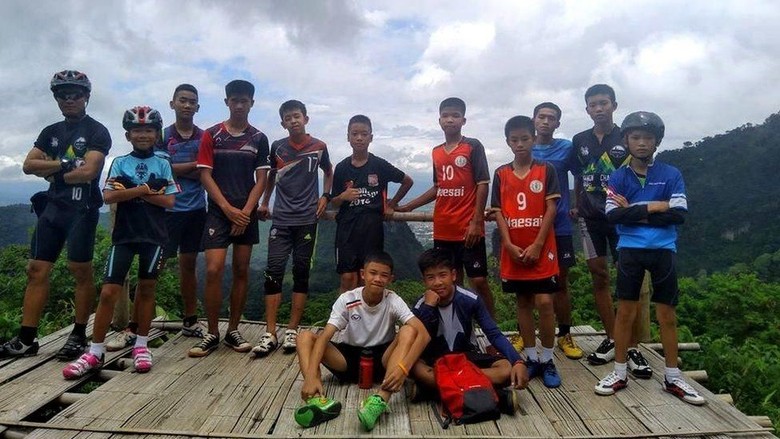 Ternyata, 12 Remaja Dibius Total Saat Dievakuasi dari Gua Thailand Ternyata, 12 Remaja Dibius Total Saat Dievakuasi dari Gua Thailand