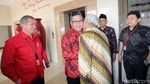 Bahas Politik, Wakil Ketua Wanbin Demokrat Sambangi Kantor PDIP