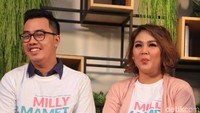 Film dua sejoli Milly & Mamet ini dimainkan oleh Sissy Prescillia dan Dennis Adhiswara sebagai pemeran utama. Foto: Pool/Ismail/detikHOT