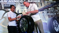 Teknologi anyar itu di klaim bisa menghasilkan daya pengereman yang lebih pendek dan teknologi 2nd Generation Silent Rib untuk menghasilkan tingkat kenyamanan yang lebih baik. Foto: dok. Michelin