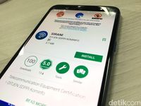 Aplikasi Sirani tersedia di Play Store.