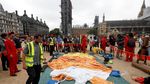 Saat Trump Disambut Karpet Merah dan Demo di London