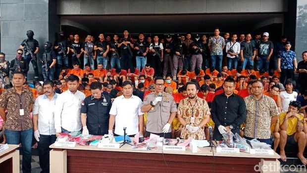 Polisi Ungkap 643 Kasus Kejahatan, 11 Orang Pelaku Ditembak Mati