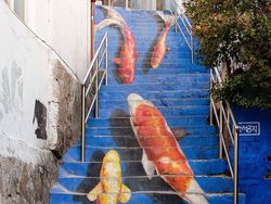 Deretan Anak Tangga Berseni dari Berbagai Negara