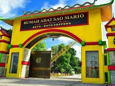 Rumah Adat Sao Mario yang Unik di Sulawesi Selatan Rumah Adat Sao Mario yang Unik di Sulawesi Selatan