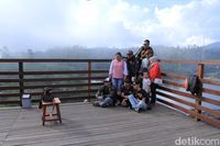 Asyik buat foto-foto (Wisma Putra/detikTravel)