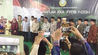 Prabowo sempat memberi sambutan dalam acara ini dan menyebut Indonesia saat ini dalam keadaan sakit (Foto: Dok. Instagram amienraisofficial)