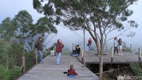 Untuk makin memanjakan wisatawan, rencananya akan dibangun teropong bintang di atas balkon Teras Bintang.  (Wisma/detikTravel)