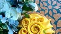 Meskipun terkesan klasik, namun cake ini sangatlah cantik! Foto: Daniele Barresi