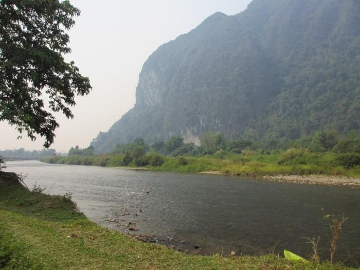 Kota Vang Vieng di Laos