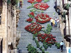 Deretan Anak Tangga Berseni dari Berbagai Negara
