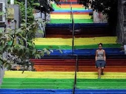 Deretan Anak Tangga Berseni dari Berbagai Negara