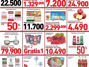Diskon Hingga 77%, Sepatu Hingga Ranjang di Transmart Banjarmasin