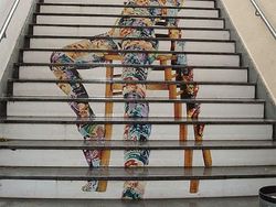 Deretan Anak Tangga Berseni dari Berbagai Negara