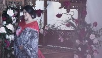 Saat kehamilan makin besar, Kahiyang kembali menjalani maternity shoot. (Foto: Instagram)