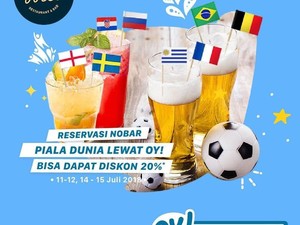Catat! 5 Restoran Ini Punya Promo Menarik untuk Nobar Final Piala Dunia